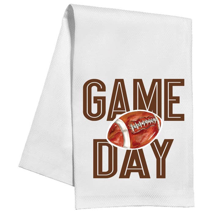 Game Day Football Kitchen Towel