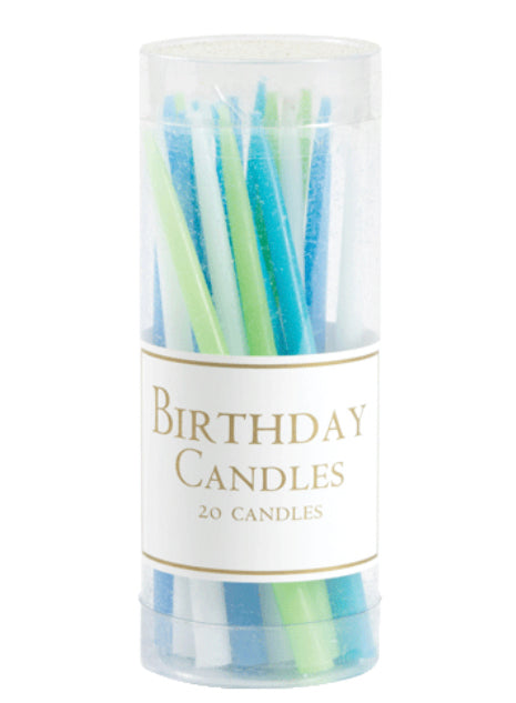 Caspari Birthday Candles-Ocean Candle Birthday-20 Pcs