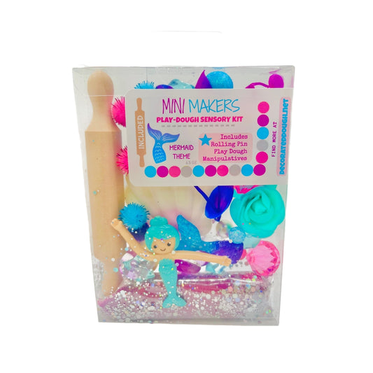 Play Dough Sensory Kit - Mermaid Theme