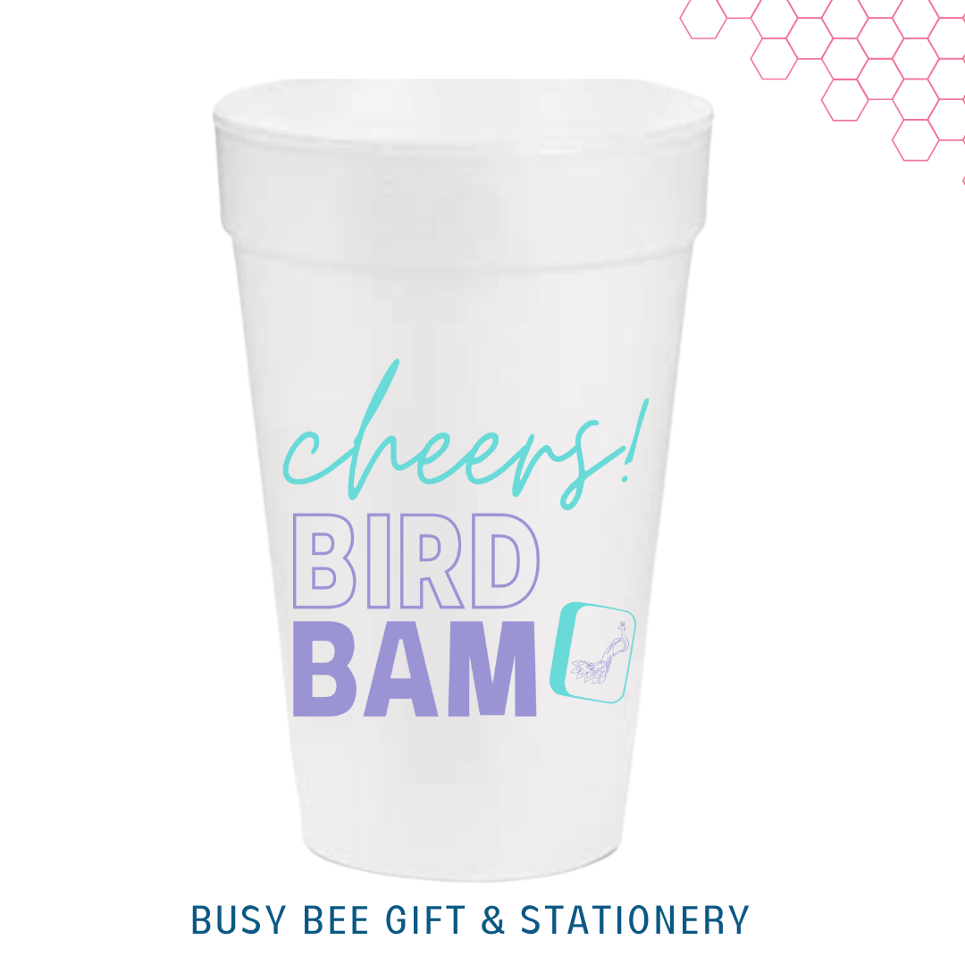 Cheers! Bird Bam Frost Flex 16 oz Cups