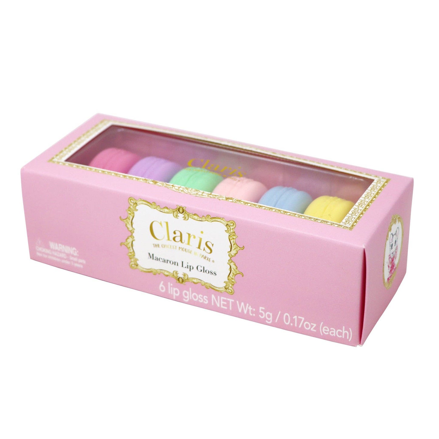 Claris - The Chicest Mouse in Paris™ Macaron Lip Gloss Set