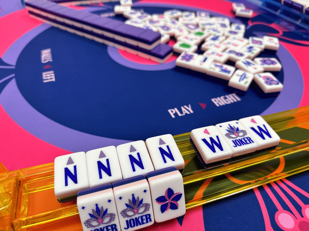 Oh My Mahjong Lilac Soiree Tiles 2.0