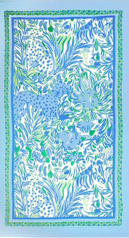 Lilly Pulitzer Beach Towel Dandy Lions