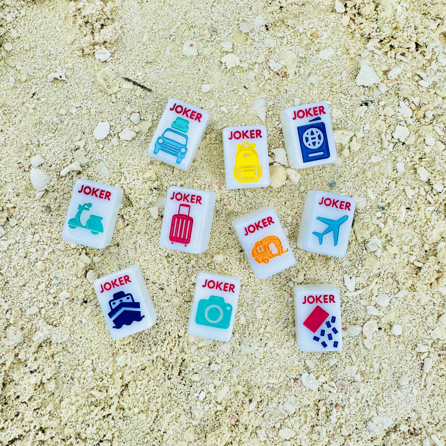 MINI ANYWHERE SERIES- Tiny Travel Mahjong Set