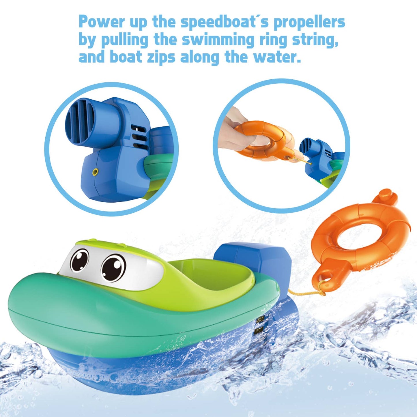 Toddler Bath Toy Boats Set