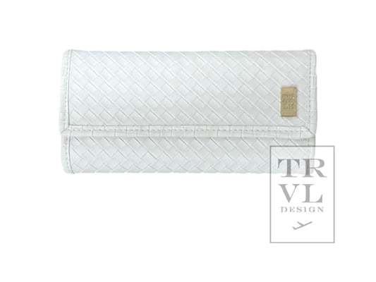 TRVL Luxe White Jewelry Wallet