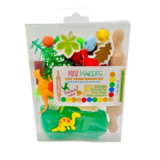 Play Dough Sensory Kit - Dinosaur Theme