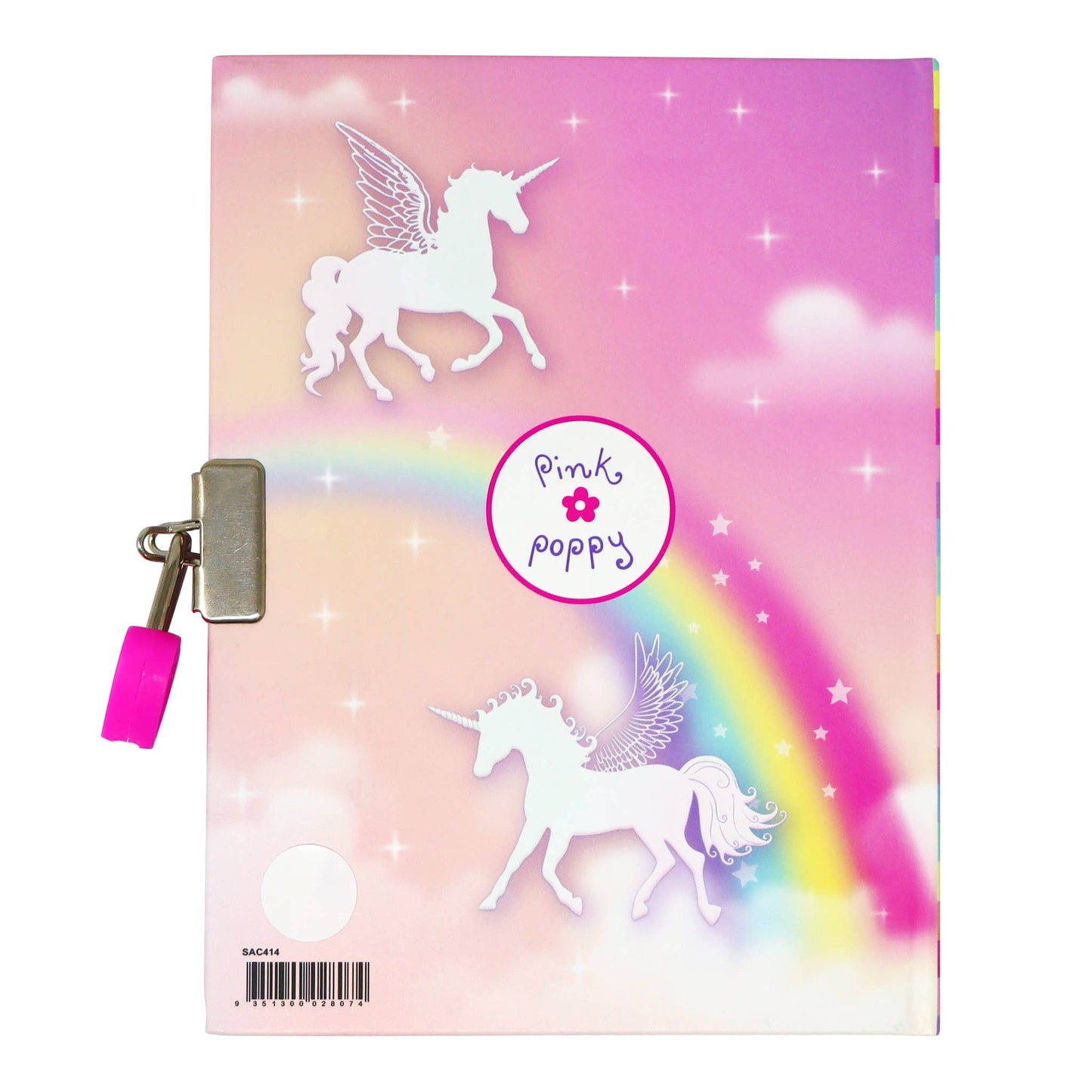 Unicorn Dreamer Strawberry Scented Lockable Diary