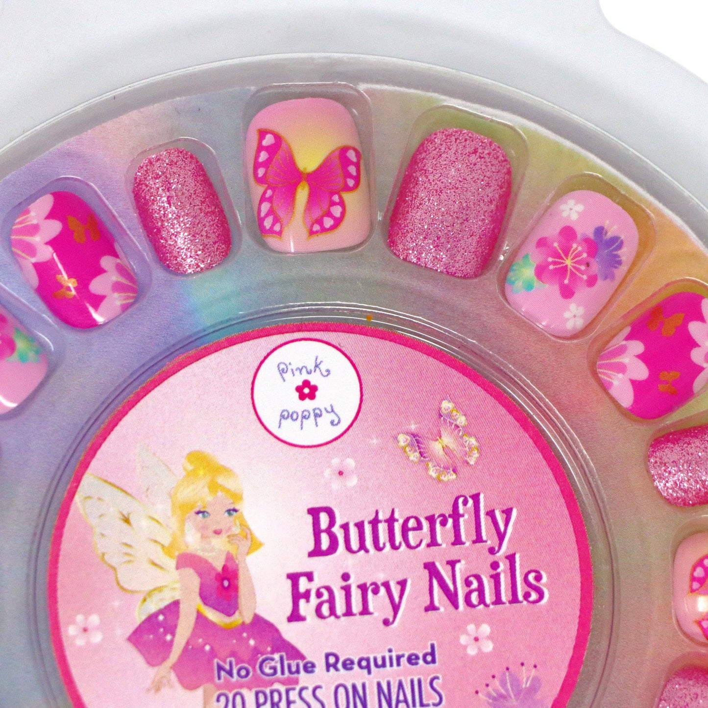 Fairy Butterfly Friends Press On Nails