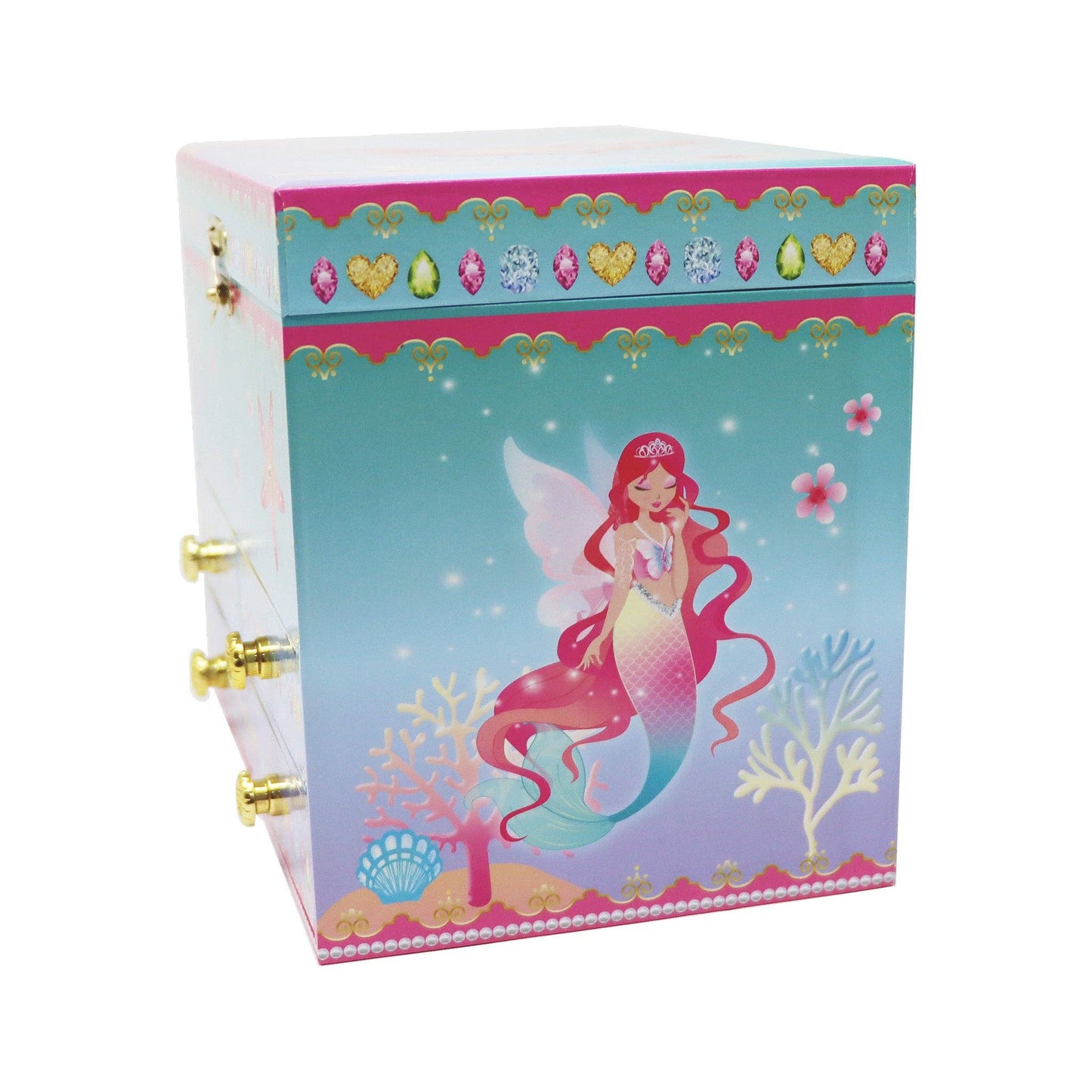 Shimmering Mermaid Medium Musical Jewlery Box