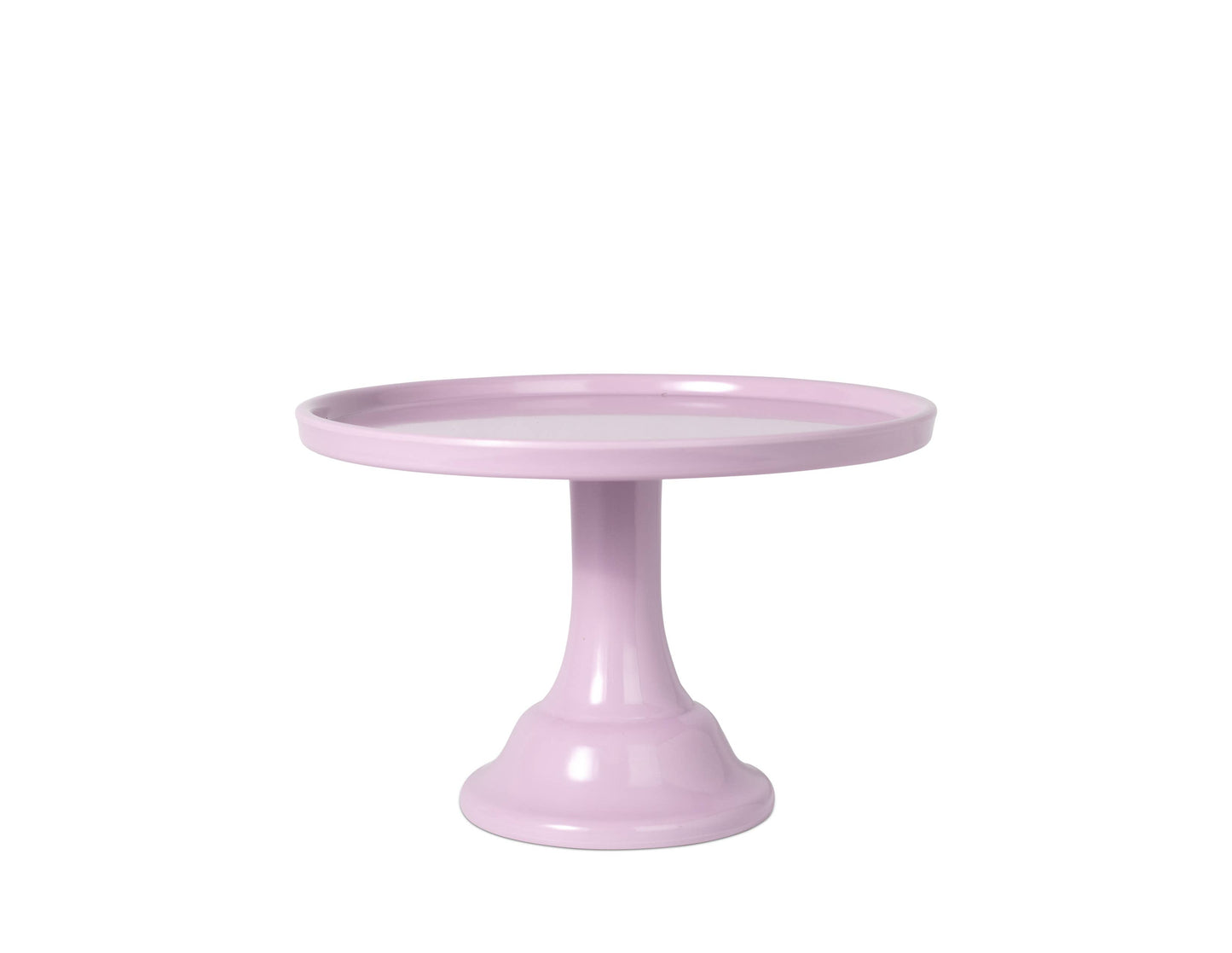 Melamine Cake Stand Small- Lilac Purple 8.5 inch