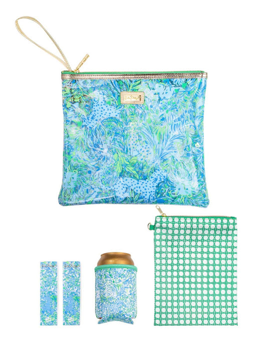 Lilly Pulitzer Beach Day Pouch Dandy Lions