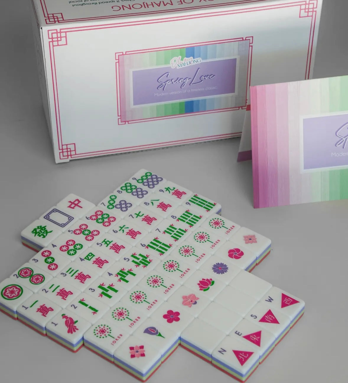 Oh my Mahjong Spring Love Tile Set