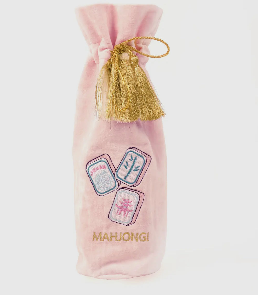 Mahjong Wine Bag