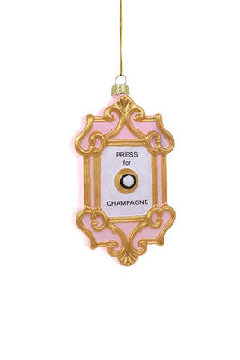 Cody Foster Champagne Please Ornament