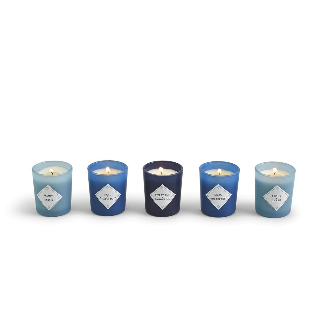 Blue Willow Scented Candles Gift Box (Set of 5)