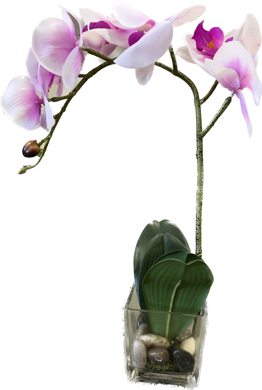 Faux Pink Orchid