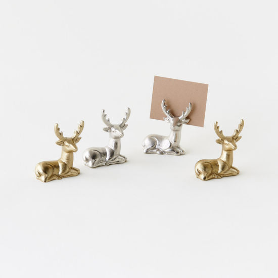 Deer Placecard Holder Set of 4