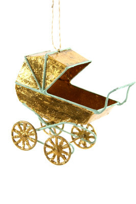 Cody Foster Baby Carriage Ornament