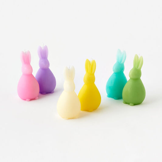 PASTEL BUNNY CANDLE