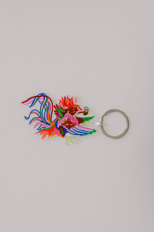 Gamecock Keychain