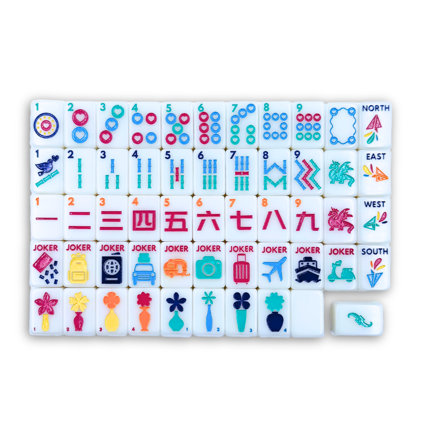 MINI ANYWHERE SERIES- Tiny Travel Mahjong Set