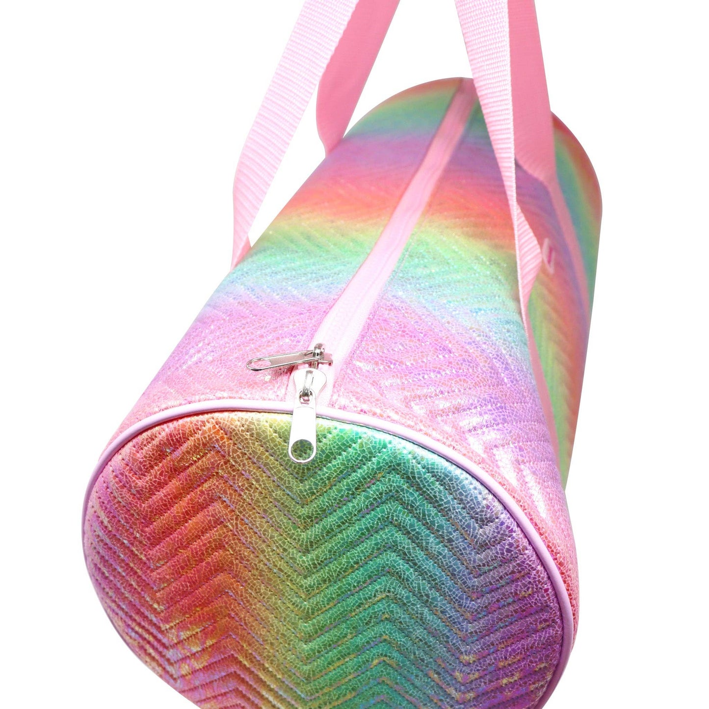 Unicorn Dreamer Quilted Rainbow Duffle Bag