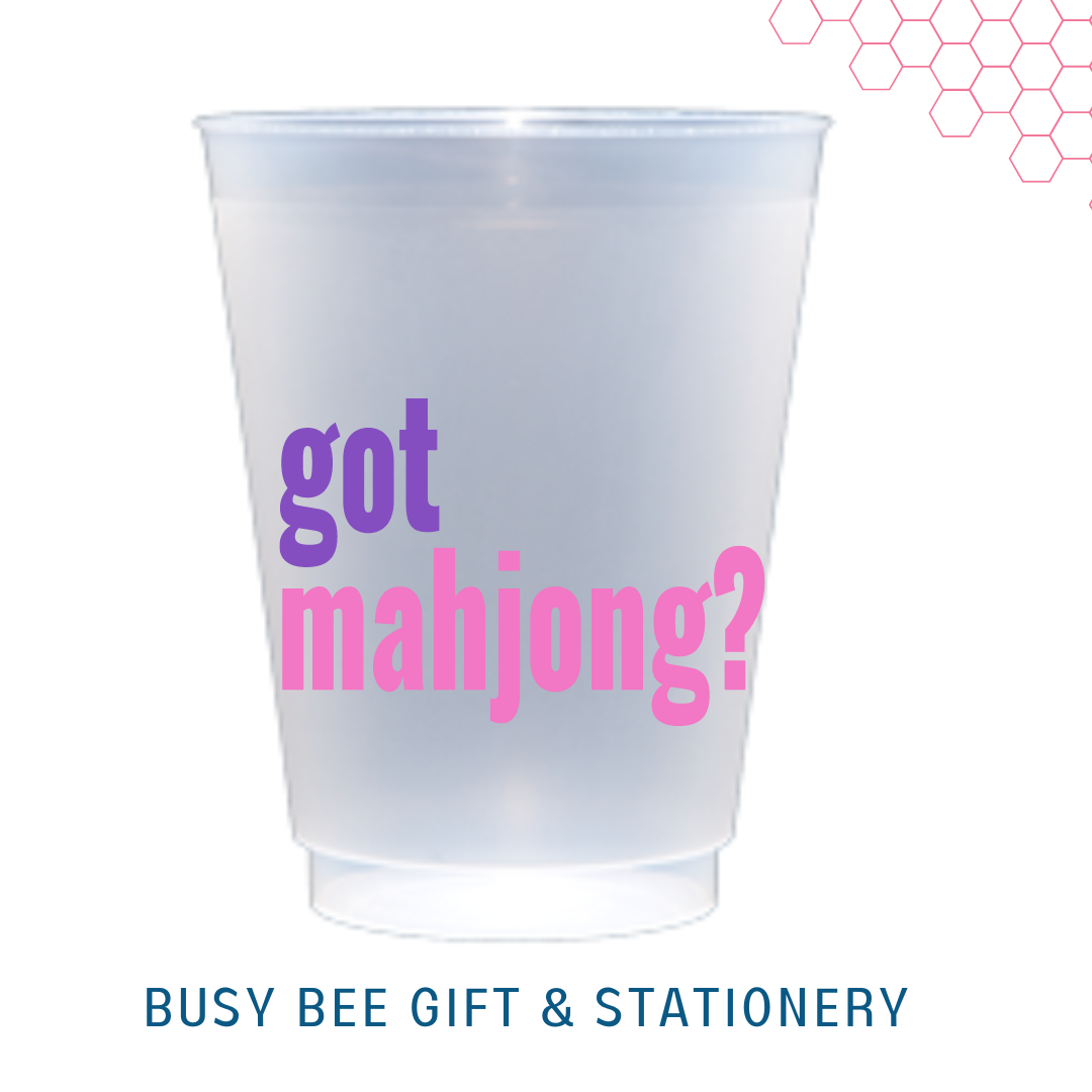 Got Mahjong Foam Cups 16 oz Cups