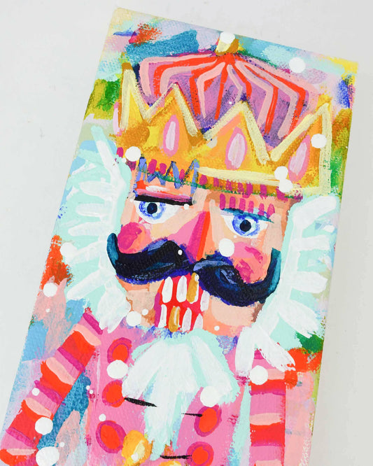 Pink Solider Nutcracker Painting