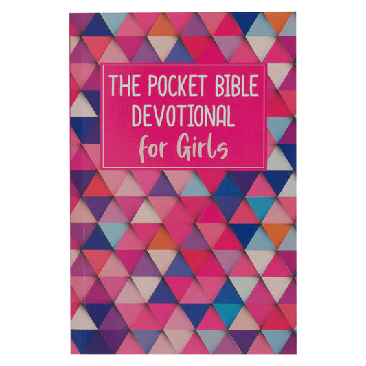 Pocket Bible Devotional for Girls Pink Paperback Edition