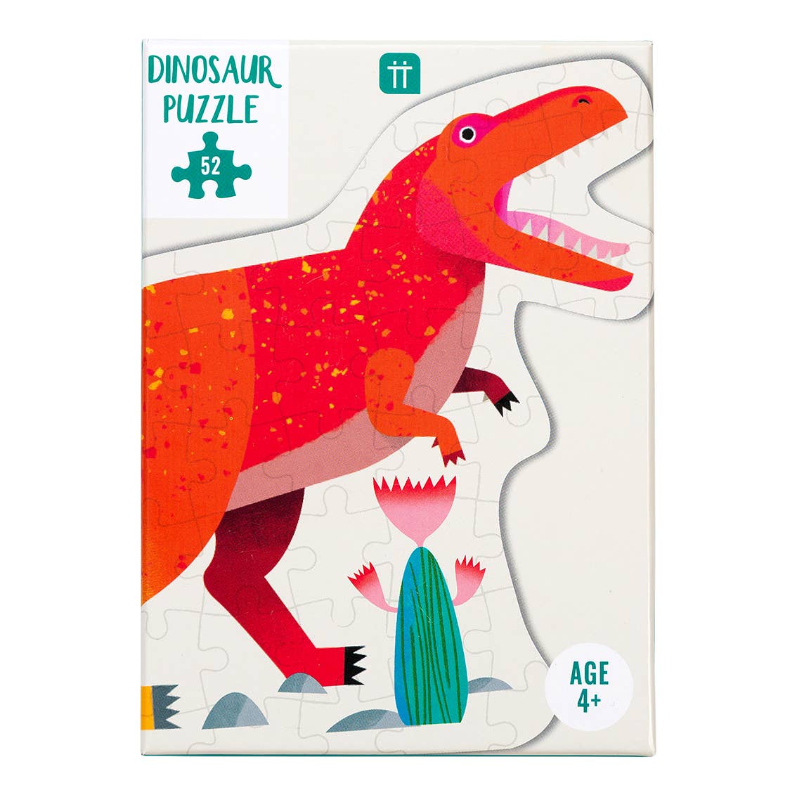Party Dinosaur Tyrannosaurus Rex Shaped Puzzle