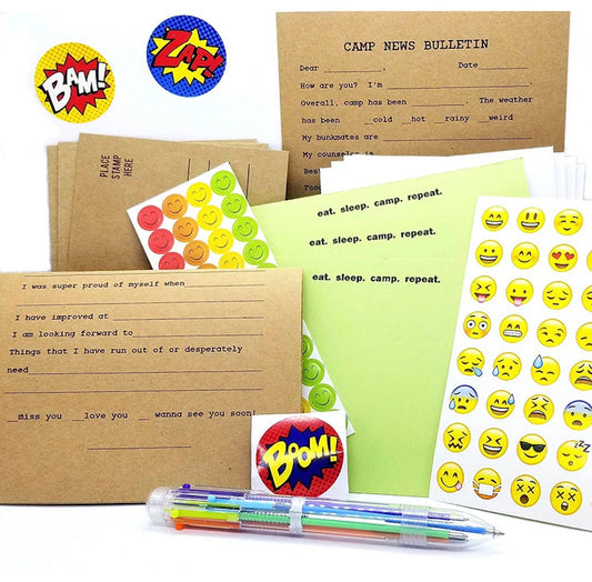 Camp Stationery Kit (boy/gender neutral version)