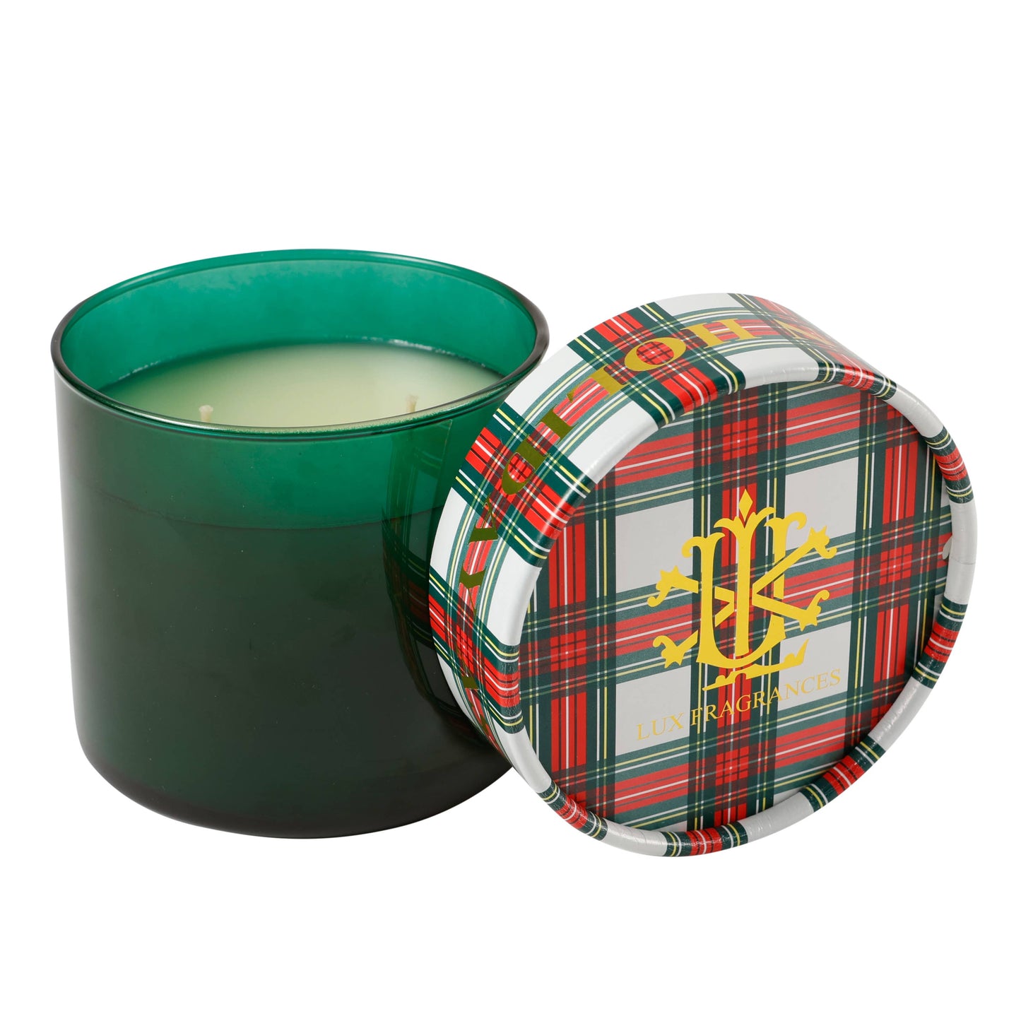Aspen Holiday 2 Wick with Decorative Lid Candle