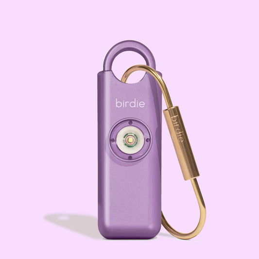 She's Birdie Personal Safety Alarm: Single / Metallic Purple