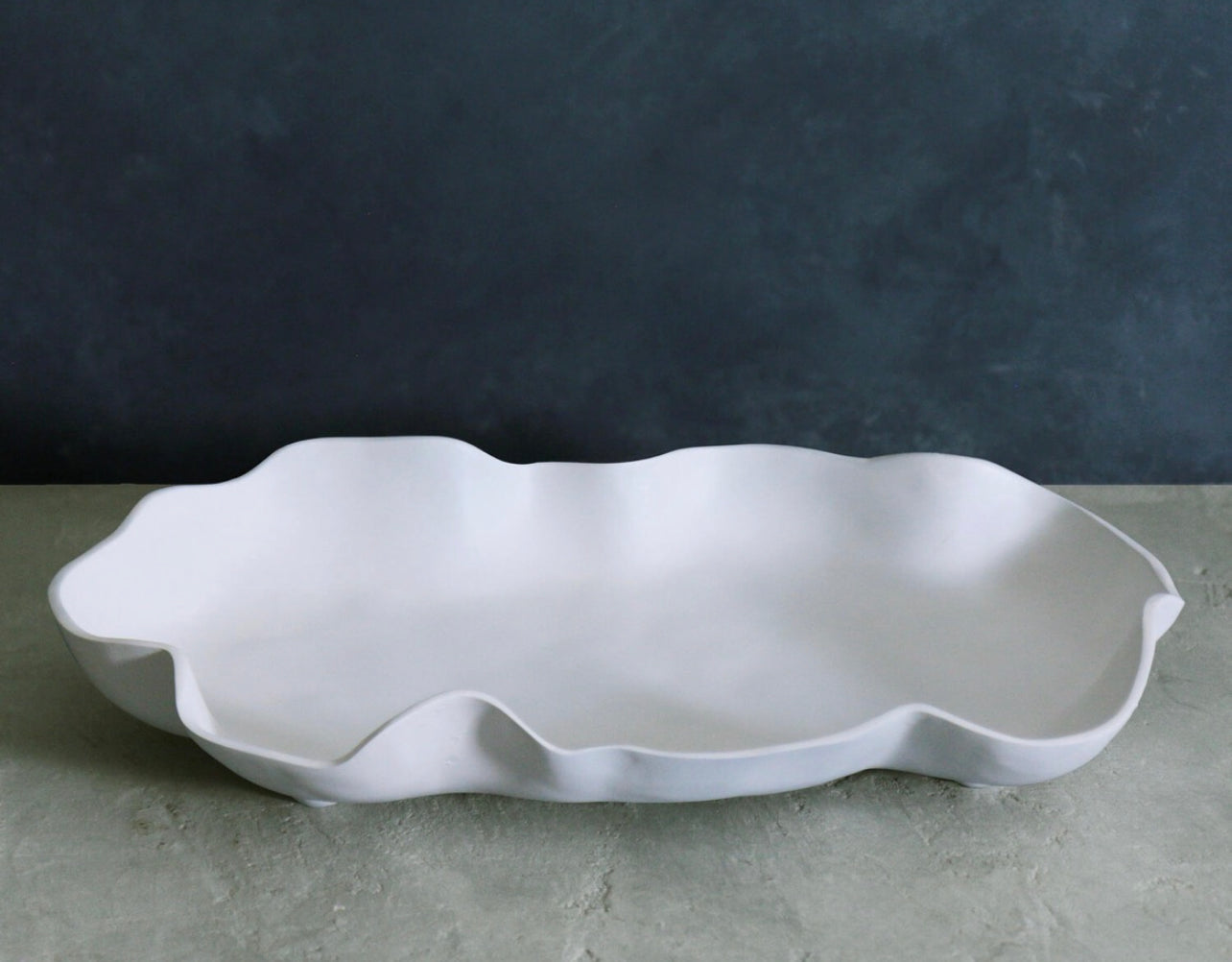Vida Nube Large Platter (White)