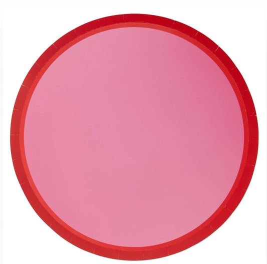 Kailo Pink Red Dinner Plate