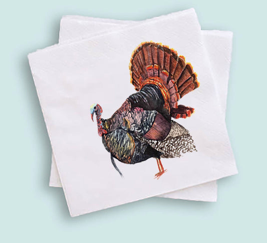 Turkey cocktail napkins