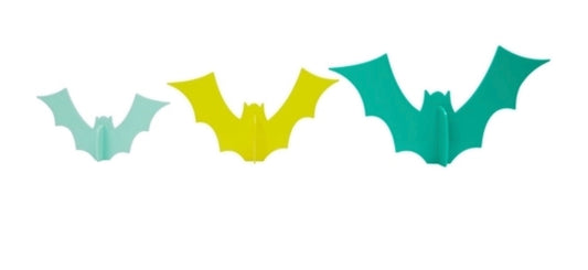 Acrylic bats colorway green