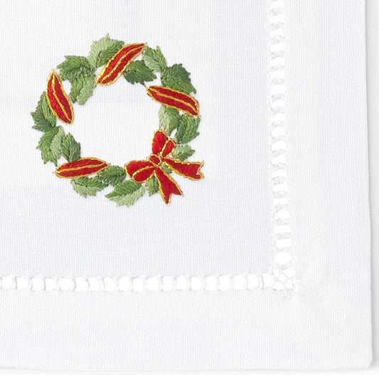 Christmas Wreath Christmas Napkins