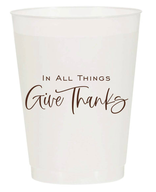 In all Things Give Thanksgiving